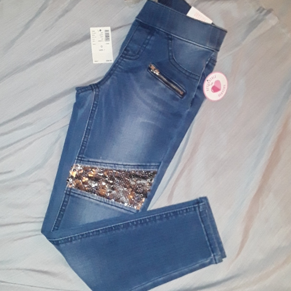 NWT GIRLS JUSTICE JEANS